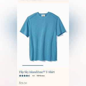 Tommy Bahama Reversible Short Sleeve Tee Shirt Size XL Great condition